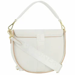 Online Bogner Zuoz Cassy Schultertasche Leder 21 cm white