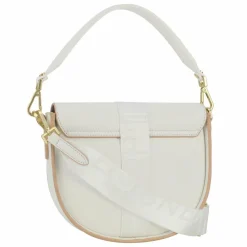 Bogner Schultertaschen<Zuoz Cassy Schultertasche Leder 27 cm white