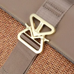 Bogner Schultertaschen<Zuoz Rafia Cassy Schultertasche 27 cm portabella