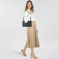 Boss Umhängetaschen<Alyce Umhängetasche Leder 23 cm black