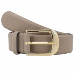 Boss Damengürtel<Anna Gürtel Leder dark beige
