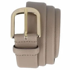 Boss Damengürtel<Anna Gürtel Leder dark beige