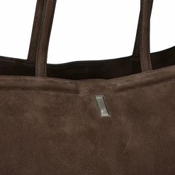 Boss Shopper|Schultertaschen<Ariell Shopper Tasche S Leder 48 cm dark purple