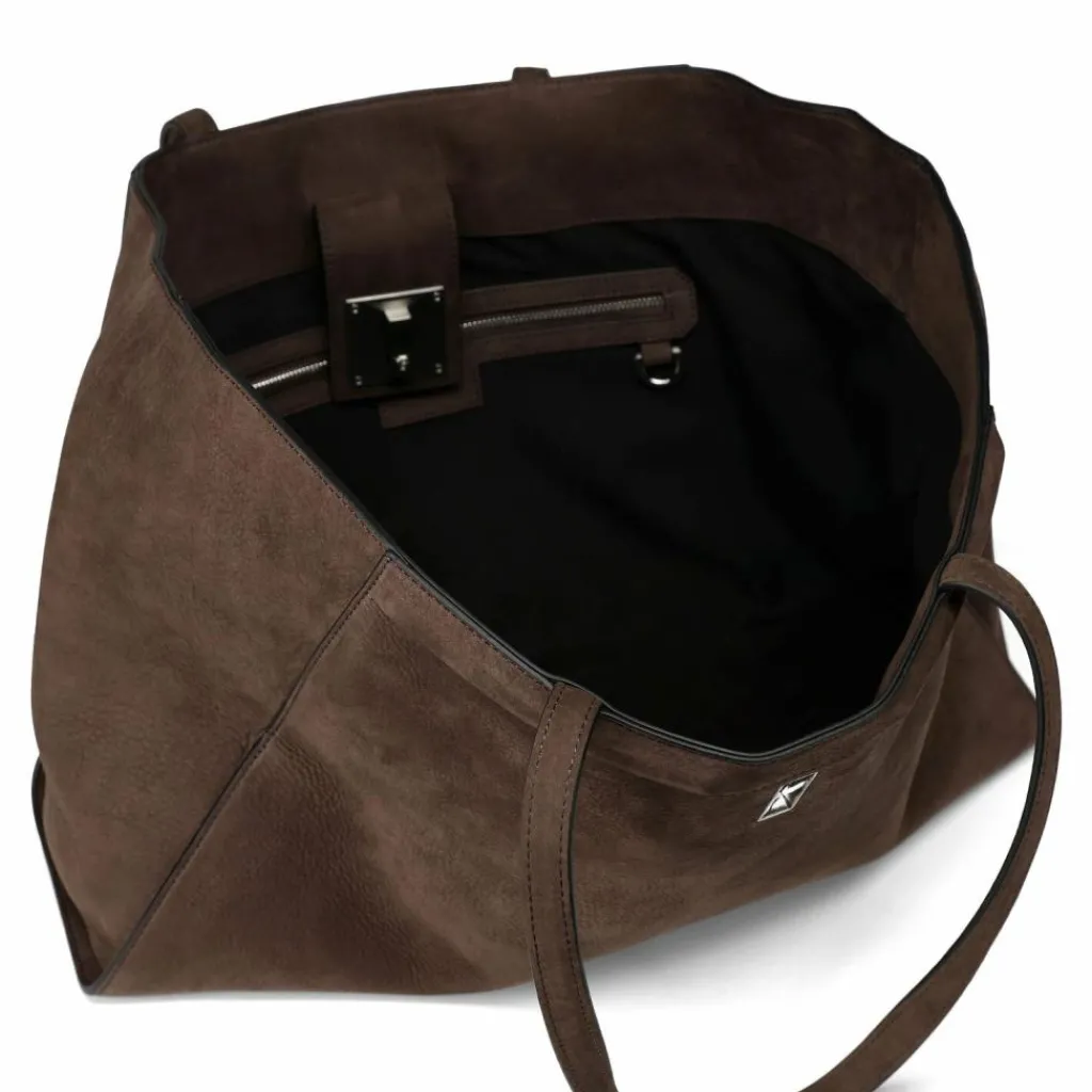 Boss Shopper|Schultertaschen<Ariell Shopper Tasche S Leder 48 cm dark purple