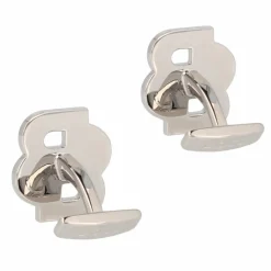 Boss Manschettenknöpfe<B-DoubleB 2 Manschettenknöpfe Messing 1.5 cm silver