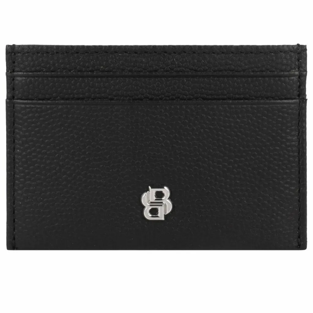 Boss Herrengeldbörsen Querformat<Geldbörse RFID Schutz Leder 16.5 cm Geschenkbox black
