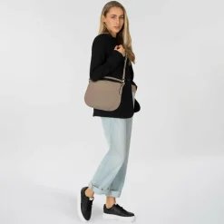 Boss Lenah Schultertasche 32 cm open brown