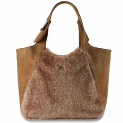 New Boss Lenah Shopper Tasche RFID Schutz Leder 29 cm medium beige