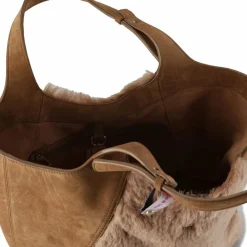 New Boss Lenah Shopper Tasche RFID Schutz Leder 29 cm medium beige