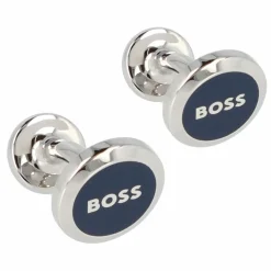 Boss Manschettenknöpfe<Manschettenknöpfe Messing 0.4 cm navy
