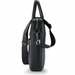 Boss Laptoptaschen|Aktentaschen<New Crosstown Aktentasche Leder 38 cm Laptopfach navy