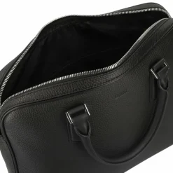 Boss Laptoptaschen|Aktentaschen<New Crosstown Aktentasche Leder 38 cm Laptopfach black