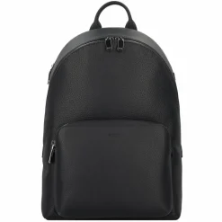 Hot Boss New Crosstown Daypack Leder 42 cm Laptopfach navy