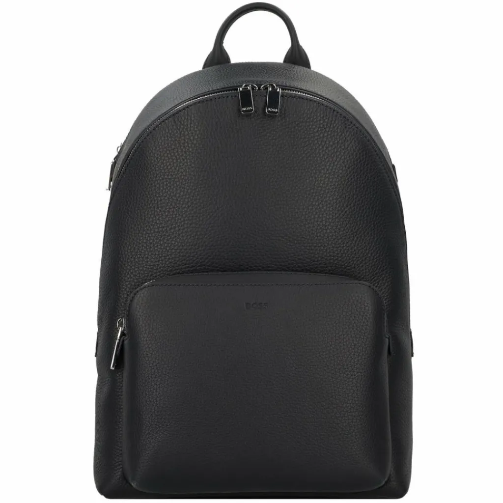 Hot Boss New Crosstown Daypack Leder 42 cm Laptopfach navy