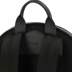 Hot Boss New Crosstown Daypack Leder 42 cm Laptopfach navy