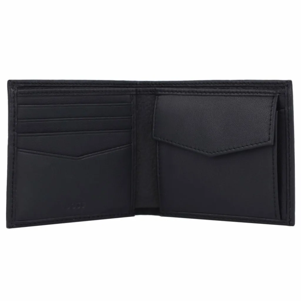 Hot Boss New Crosstown Geldbörse Leder 11 cm navy