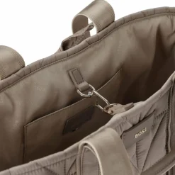 Boss Shopper|Henkeltaschen<Palmah Shopper Tasche 39 cm open brown