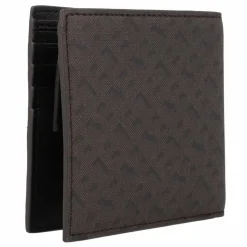 Boss Zair Geldbörse RFID Schutz Leder 11 cm dark brown