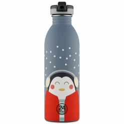 24Bottles Kinder-Trinkflaschen<Kids Urban Trinkflasche 500 ml happy penguin