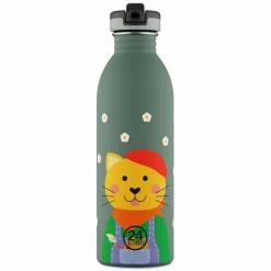Online 24Bottles Kids Urban Trinkflasche 500 ml smart cat