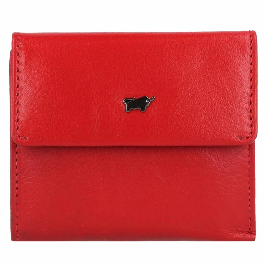 Hot Braun Büffel Anna Geldbörse RFID Leder 11 cm rot