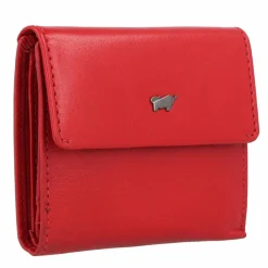 Hot Braun Büffel Anna Geldbörse RFID Leder 11 cm rot