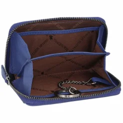 Best Braun Büffel Anna Geldbörse RFID Leder 10,5 cm saphir