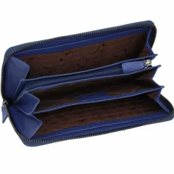 Damen Braun Büffel Anna Geldbörse RFID Leder 19 cm