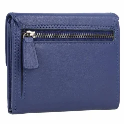 Hot Braun Büffel Anna Geldbörse RFID Leder 11 cm saphir