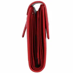 Braun Büffel Herrengeldbörsen Querformat<Anna Geldbörse RFID Leder 12 cm rot