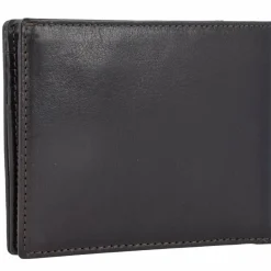 Braun Büffel Herrengeldbörsen Querformat<Arezzo Geldbörse RFID Leder 12 cm braun