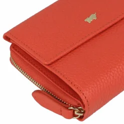 Braun Büffel Damengeldbörsen Querformat<Asti Geldbörse RFID Leder 12 cm rich red