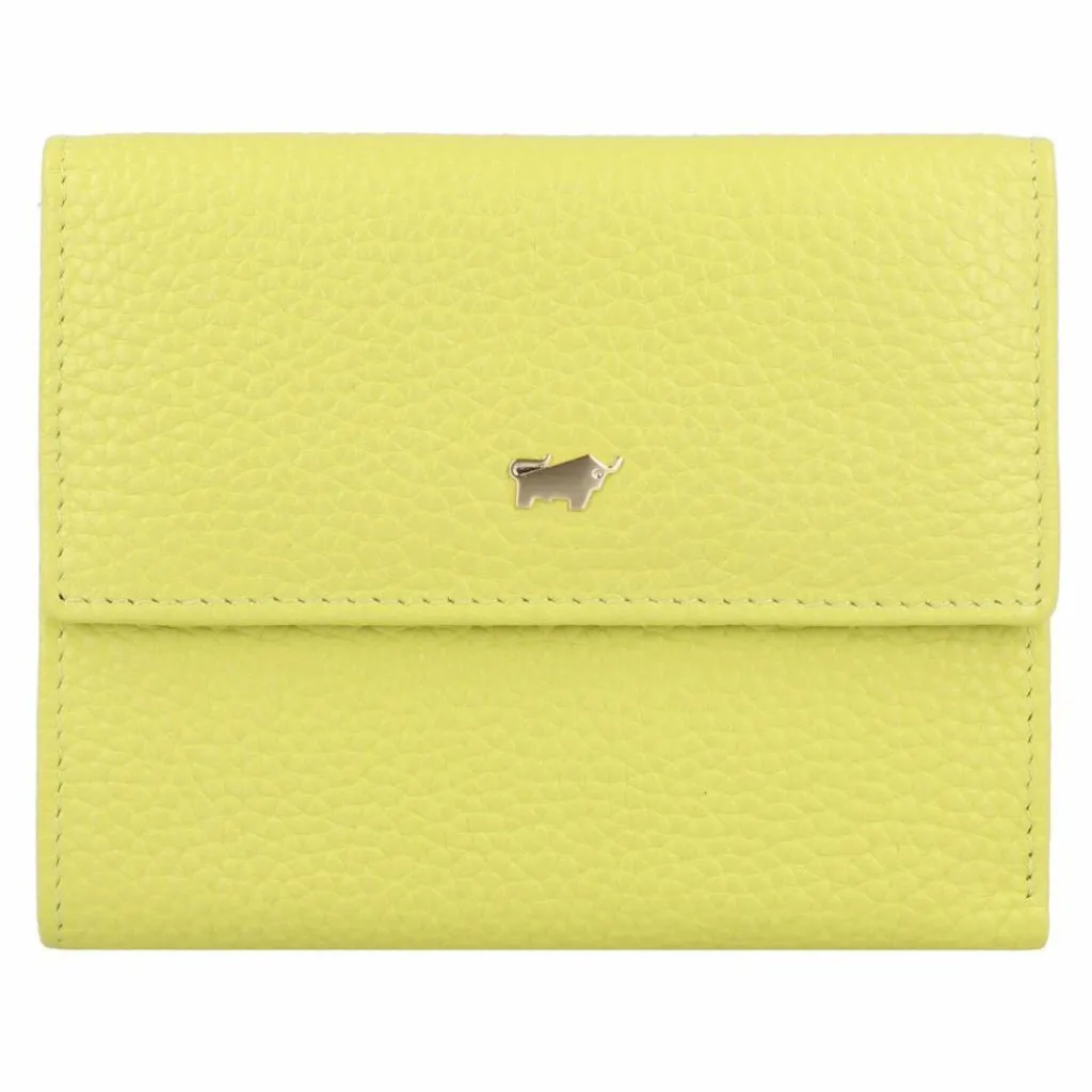 Braun Büffel Asti Geldbörse RFID Leder 12 cm limoncello