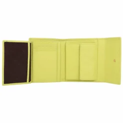 Braun Büffel Asti Geldbörse RFID Leder 12 cm limoncello
