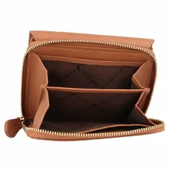 Hot Braun Büffel Asti Geldbörse RFID Leder 12 cm cognac