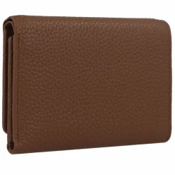 Braun Büffel Damengeldbörsen Querformat<Asti Geldbörse Leder 12 cm saddle brown