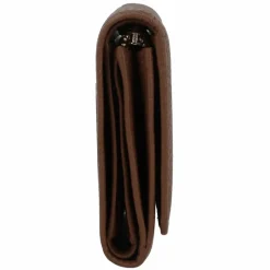 Braun Büffel Damengeldbörsen Querformat<Asti Geldbörse Leder 12 cm saddle brown