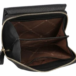 Outlet Braun Büffel Asti Geldbörse RFID Leder 12 cm schwarz