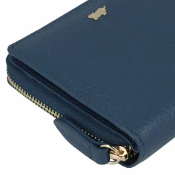 Damen Braun Büffel Asti Geldbörse RFID Leder 10 cm