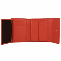 Braun Büffel Herrengeldbörsen Querformat|Damengeldbörsen Querformat<Asti Geldbörse RFID Leder 12 cm rich red