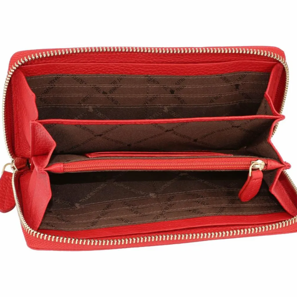 Hot Braun Büffel Asti Geldbörse RFID Schutz Leder 19 cm rot