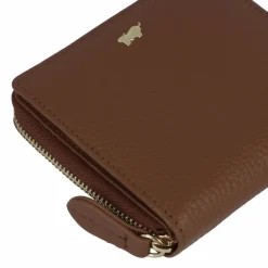 Damen Braun Büffel Asti Geldbörse RFID Leder 10 cm