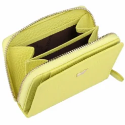 Braun Büffel Damengeldbörsen Querformat<Asti Geldbörse Leder 10 cm limoncello