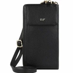 Best Braun Büffel Asti Handytasche Leder 11 cm schwarz