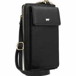 Best Braun Büffel Asti Handytasche Leder 11 cm schwarz