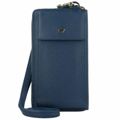 Best Braun Büffel Asti Handytasche Leder 11 cm dawn blue