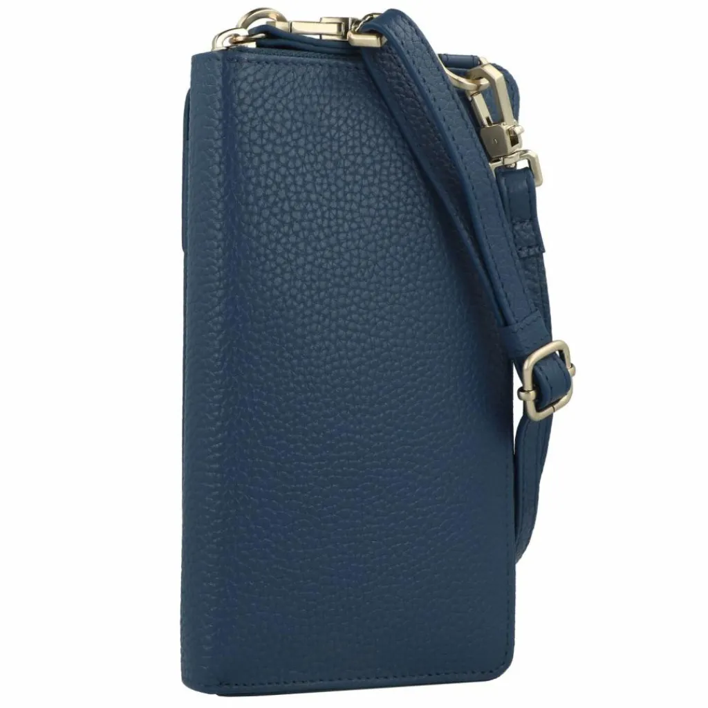 Best Braun Büffel Asti Handytasche Leder 11 cm dawn blue