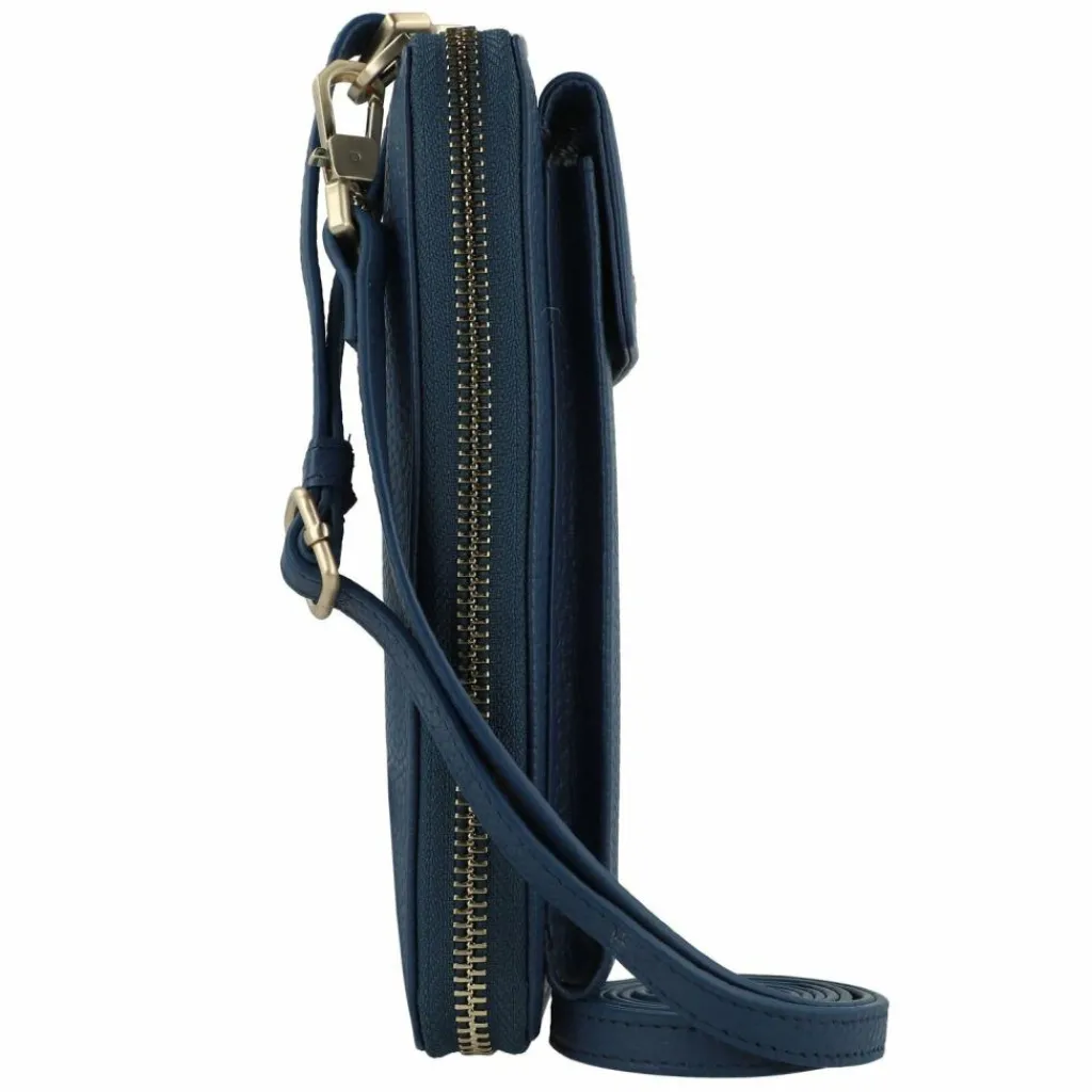 Best Braun Büffel Asti Handytasche Leder 11 cm dawn blue