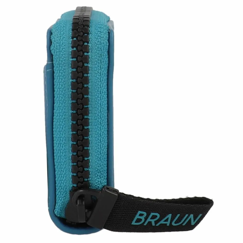 Braun Büffel Herrengeldbörsen Querformat<Capri Geldbörse RFID Schutz Leder 11 cm ocean