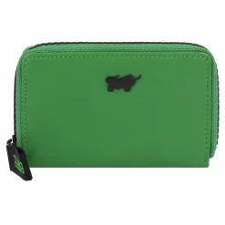 Braun Büffel Herrengeldbörsen Querformat<Capri Geldbörse RFID Schutz Leder 11 cm grün